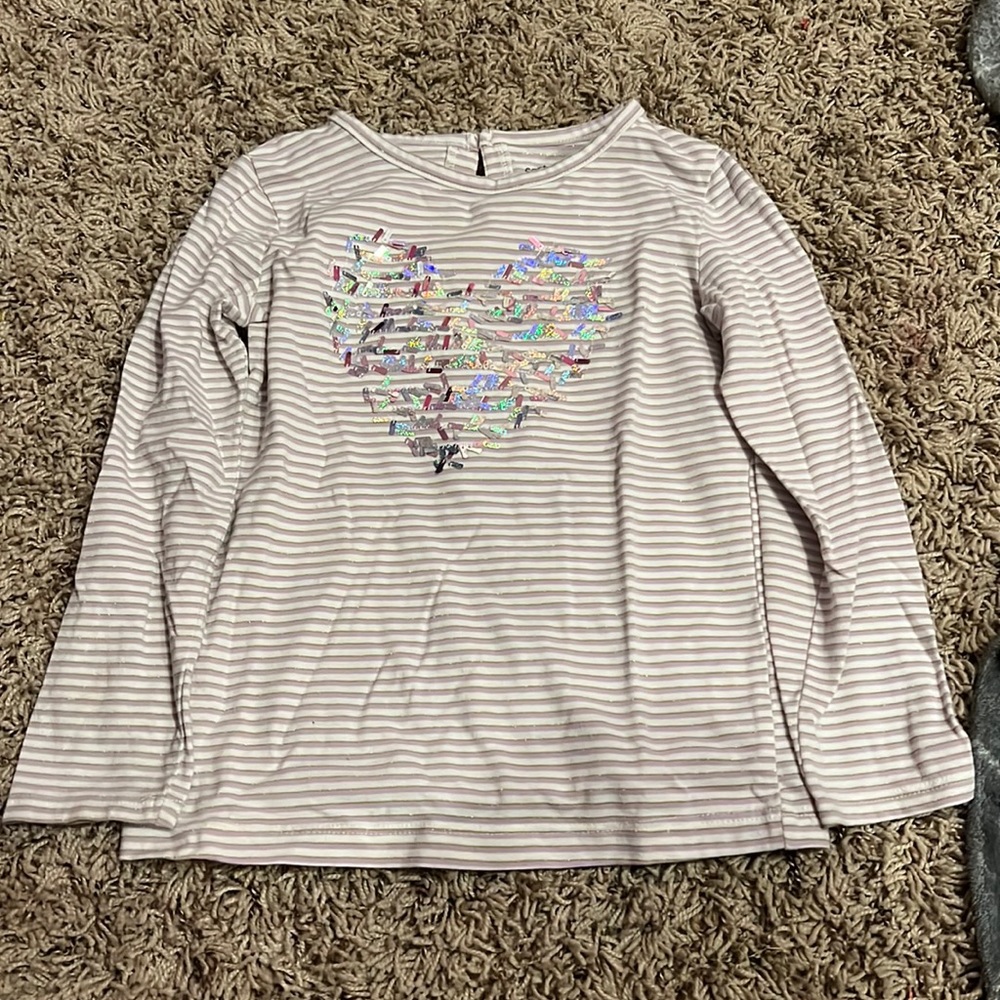 Girls size 5 lot of 4 LS sleeve shirts